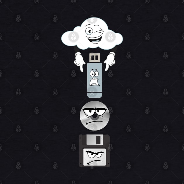 Funny Data Storage Evolution by Mind Your Tee